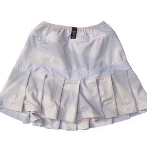 White Tennis Skirt